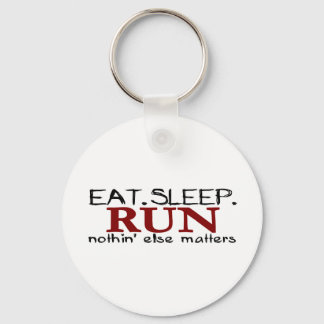Eat Sleep Run Key Ring