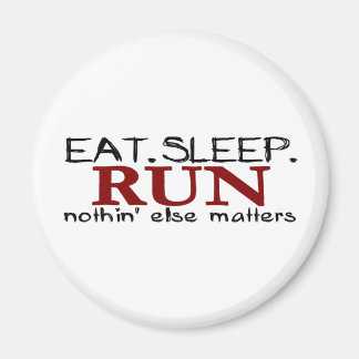 Eat Sleep Run Magnet