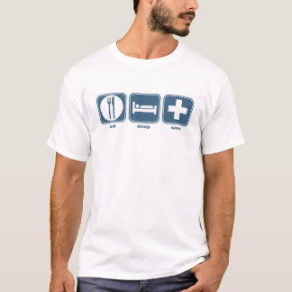 eat sleep save T-Shirt