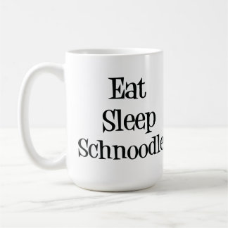 Eat Sleep Schnoodle Mug