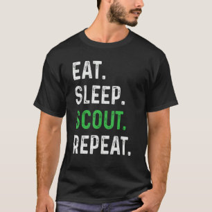 Eat Sleep Scout Repeat Scouting T-Shirt