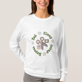 Eat Sleep Scrap Repeat Long Sleeve T-shirt