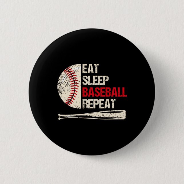 Eat Sleep Sell Repeat Funny Sell Player 1  6 Cm Round Badge (Front)