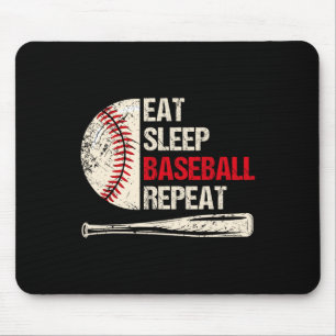 Eat Sleep Sell Repeat Funny Sell Player 1  Mouse Pad