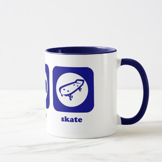 Eat. Sleep. Skate. Mug (Right)
