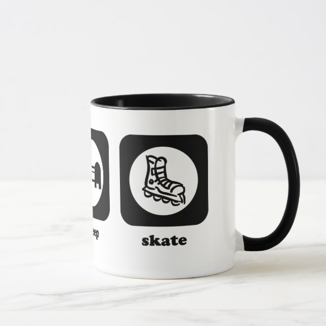 Eat. Sleep. Skate. Mug (Right)
