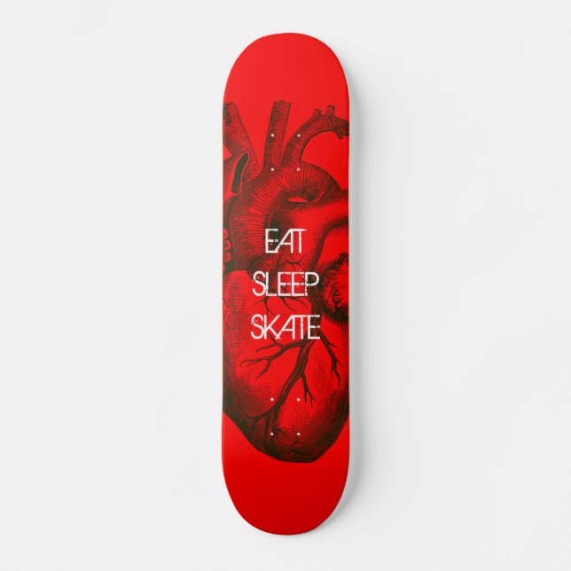 Eat Sleep Skate Skateboard (Front)