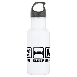 Eat Sleep Skate skating 532 Ml Water Bottle