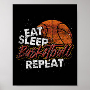 Eat Sleep Sketll Repeat Sketll Player Sketll Poster