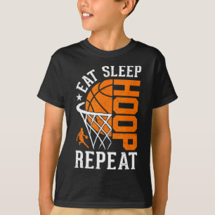 Eat Sleep Sketll Repeat Sketll Team Coach T-Shirt