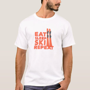 Eat Sleep Ski Repeat T-Shirt