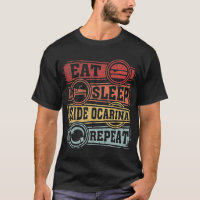 Eat Sleep Slide ocarina Repeat