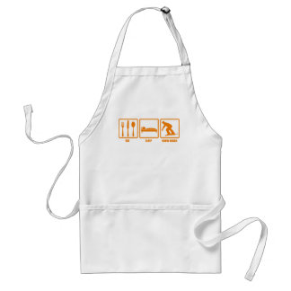 Eat Sleep Snow Board Standard Apron