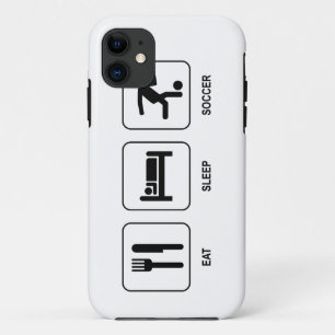 Eat Sleep Soccer Case-Mate iPhone Case