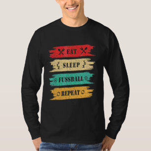 Eat Sleep Soccer Repeat Soccer T-Shirt