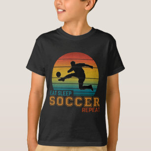 Eat Sleep Soccer Repeat T-Shirt