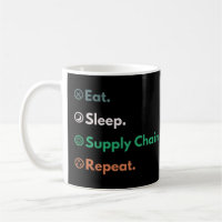 Eat Sleep Supply Chain Repeat Logistics Manager