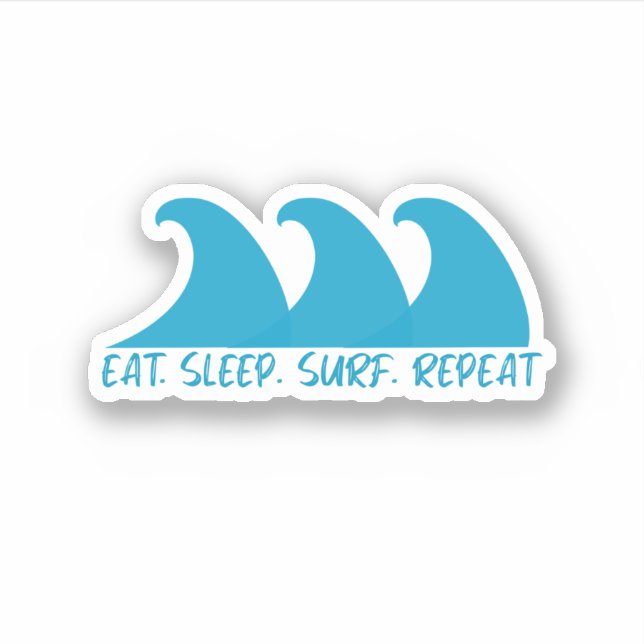 Eat Sleep Surf Repeat (Front)