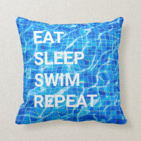 Eat Sleep Swim Repeat Swimming Pool Aquatic