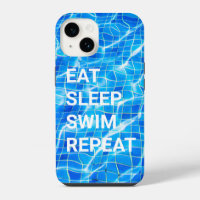 Eat Sleep Swim Repeat Swimming Pool Aquatic
