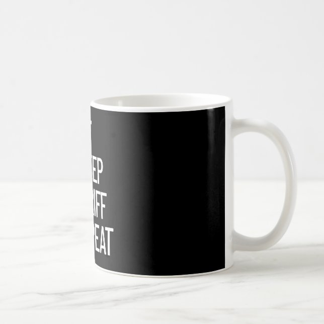 Eat Sleep Tariff Repeat Funny Trump Tariff  Coffee Mug (Right)