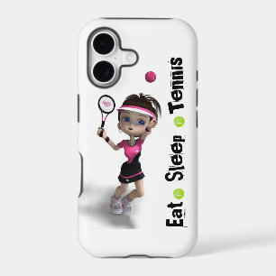 Eat Sleep Tennis Girl