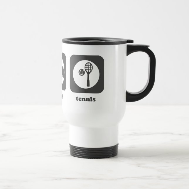 Eat. Sleep. Tennis. Mug (Right)