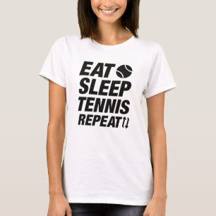 Eat Sleep Tennis Repeat T-Shirt