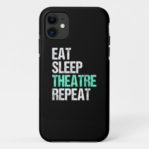 Eat Sleep Theatre Repeat Case-Mate iPhone Case