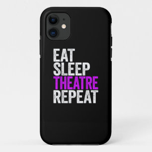 Eat Sleep Theatre Repeat Case-Mate iPhone Case