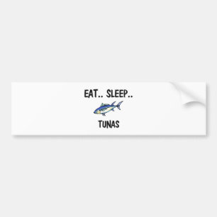 Eat Sleep TUNAS Bumper Sticker