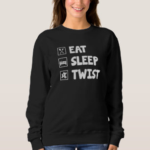 Eat Sleep Twist Balloon Making Animal Shapes Ballo Sweatshirt