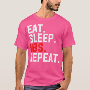 Eat Sleep VBS Repeat Christian VBS Teachers Camp C T-Shirt