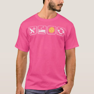 Eat Sleep Volleyball Repeat For Volleyball Lovers T-Shirt