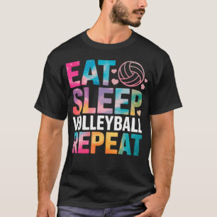 Eat Sleep Volleyball Repeat Player Trainers And T-Shirt