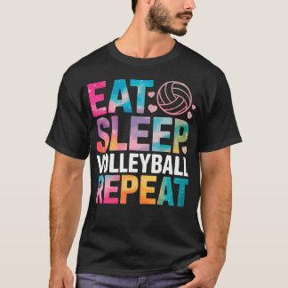 Eat Sleep Volleyball Repeat Player Trainers And T-Shirt