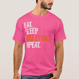 Eat Sleep Volleyball Repeat T-Shirt