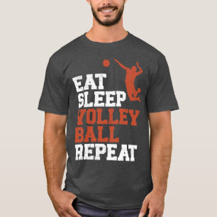 Eat Sleep Volleyball Repeat Volleyball Boy Gift T-Shirt