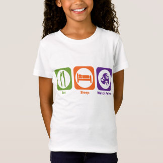 Eat Sleep Watch Anime T-Shirt