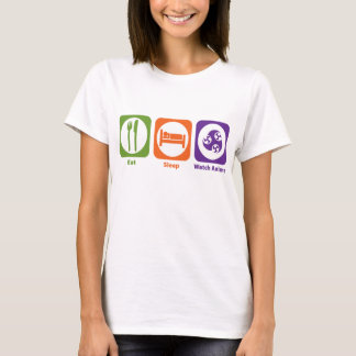 Eat Sleep Watch Anime T-Shirt