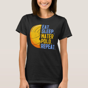 Eat Sleep Water Polo Repeat Swimming Sport Humour