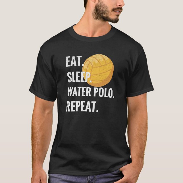 Eat Sleep Water Polo Repeat Water Polo Player Gift (Front)