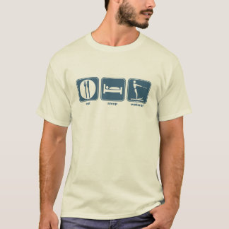 eat, sleep, waterski T-Shirt