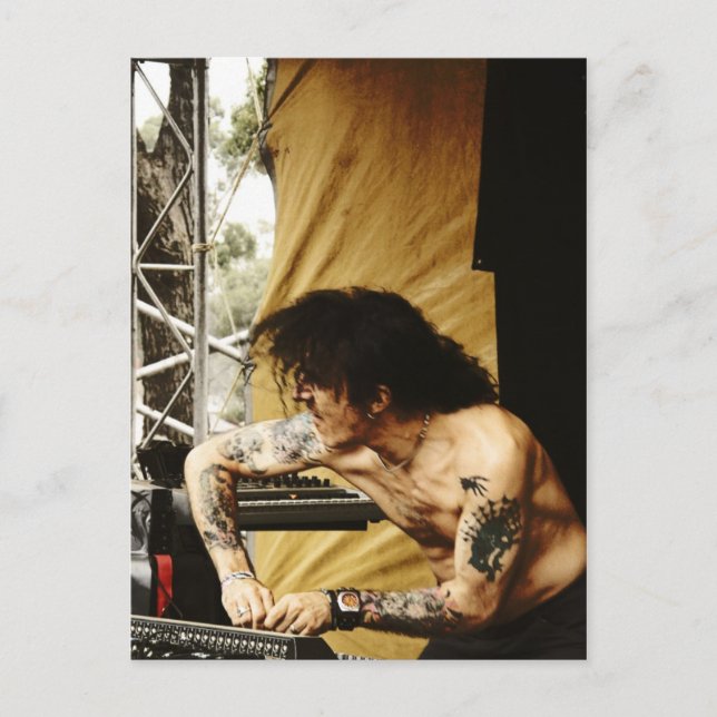 Eat Static 2008 Postcard (Front)