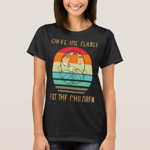 Eat The Babies Save The Planet Eat Children Climat T-Shirt