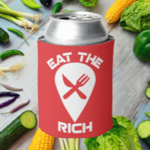 Eat The Rich – Anti-Greed Can Cooler