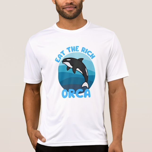 eat the rich orca  T-Shirt (Front)