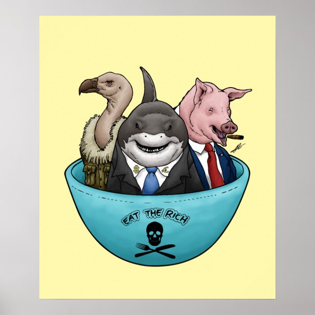 Eat The Rich! Poster (Front)