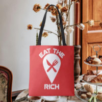 Eat The Rich – Protest Power Tote Bag