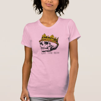 Eat The Rich Skull with Crown T-Shirt